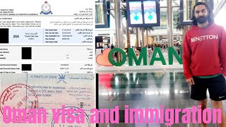 OMAN 🇴🇲 visa and immigration travelvlog trending shortsfeed oman immigration [upl. by Nohsal866]