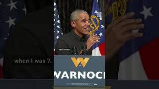 Obama Comments on Herschel Walker’s Vampire Rant [upl. by Etteloiv]