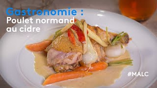 Gastronomie  poulet normand au cidre [upl. by Marcello]