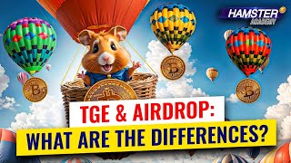 Crypto Airdrops and TGEs How to get tokens for free ⚡️ Hamster Academy [upl. by Mailiw641]