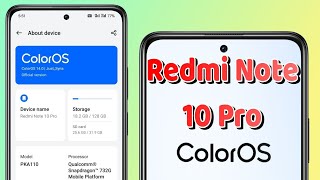 Install ColorOS on Redmi Note 10 Pro  SweetSweetIN Custom ROM coloros oppo redmi rom [upl. by Hirst187]