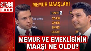 Canlı yayında memur maaşı hesaplaması Muhammet Bayram tek tek anlattı [upl. by Ranit55]