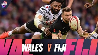 Wales v Fiji  Extended Match Highlights  Autumn Nations Series [upl. by Bedelia]