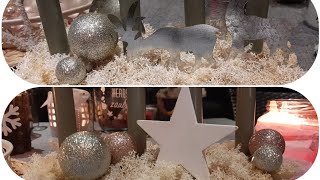 Adventsgesteck ruckzuck und nadelt nicht diy advent candles winter [upl. by Ynnus44]