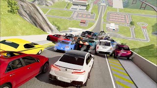 Big Ramp Jumps with Real Car Mod  Crash Dominators [upl. by Esirahs340]