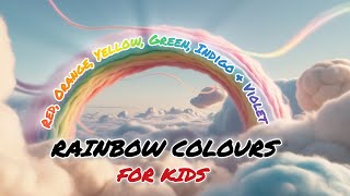 Colours of the Rainbow just for you 🌈  Kids Songs  Learn Colours  Colours Song for Children [upl. by Haimarej]