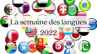 La semaine des langues 2022 [upl. by Itnahs]