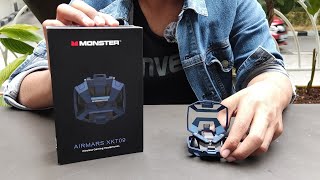 MONSTER AIRMARS XKT09 Wireless Bluetooth Earphone Gaming  Unboxing And Review Worth It Gak Ya [upl. by Omrellug619]