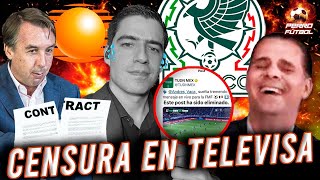 ¡TELEVISA LO NIEGA TODO LO QUE SE SABE DE LA CENSURA A ANDRÉS VACA ¡TUDN ARREMETE VS MARTINOLI [upl. by Darda365]