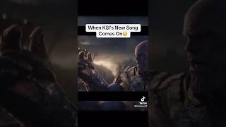 When KSI’s New Song Comes On 💀😳 ksi ksinewsong funny y [upl. by Canfield714]