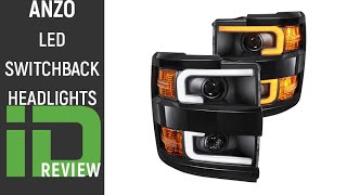 Anzo LED Switchback Headlights Review [upl. by Frasch]