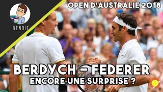 ROGER FEDERER vs TOMAS BERDYCH  Preview AO 2018 [upl. by Dranoc]