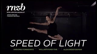 Royal New Zealand Ballets  Speed of Light [upl. by Risan]