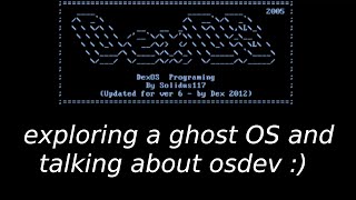 osdev in 2005 vs 2023  DexOS [upl. by Adelle]