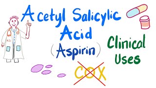 Acetyl Salicylic Acid ASA Clinical Uses [upl. by Sellma]