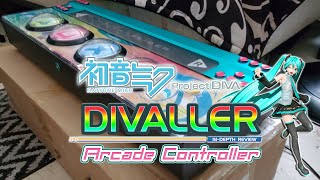 『InDepth Review』DIVALLER  Arcade Style Controller for『PC PS3 PS4 and Nintendo Switch』 [upl. by Aurilia602]