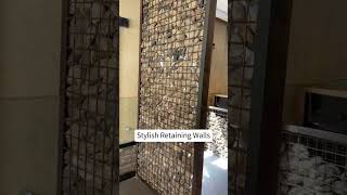 gabion wall gabion landscape decoration [upl. by Nyliahs434]