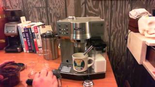 CaffiNation Reviews DeLonghi EC 860 [upl. by Ylloh]