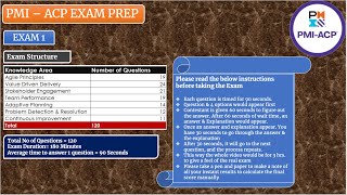 PMIACP Exam Prep  Practice Test 1 [upl. by Emil202]