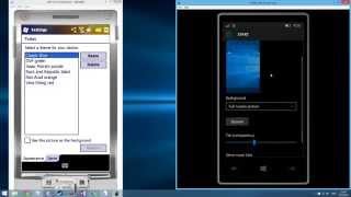 Windows Mobile 65 Professional vs Windows Mobile 10 Insider Preview [upl. by Aurea]