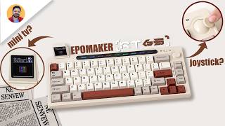 Epomaker RT65 Mechanical Keyboard Review  Best Wireless Mechanical Keyboard under 5000 [upl. by Deck4]