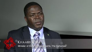 Bahamas Minister of State for Investments Khaalis Rolle on foreign direct investment in The Bahamas [upl. by Freda]