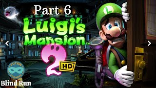 Luigi Back Behind the Vac Part 6 Luigis Mansion 2 [upl. by Cleland]