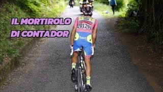 La danza di Alberto Contador sul Mortirolo al Giro dItalia del 2015 [upl. by Zingg]