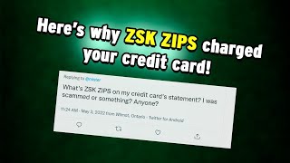 Whats ZSK ZIPS charge on your credit card Is it a legit transaction or youre in trouble [upl. by Ratha]