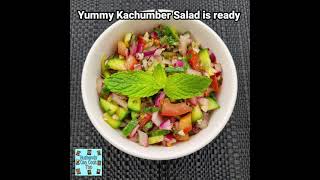 Kachumber Salad A Salad that goes well with any meal Shorts [upl. by Ratna]