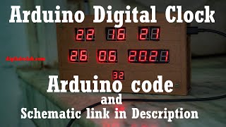 DEC 15 Arduino Digital Clock final built version 01 [upl. by Nella79]