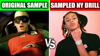 ORIGINAL SAMPLE VS SAMPLED NY DRILL SONGS PART 4 [upl. by Eiliak]