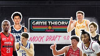 NBA Mock Draft 40 New 1 Pick  Game Theory Podcast with Sam Vecenie [upl. by Ahcarb825]