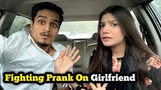 Fighting Prank On Girlfriend  Gone Emotional 😞 [upl. by Rovelli]