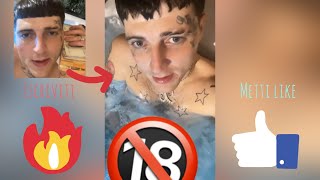 SAPO BULLY SI MOSTRA NUDO IN PISCINA IN UNA STORY CHE CANCELLA SUBITO DOPO [upl. by Dwaine]