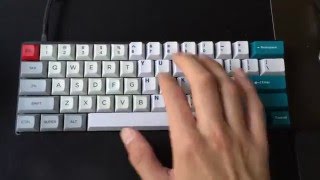 GMK vs Signature Plastics DSA Sound Test [upl. by Ahsiakal306]