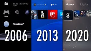 PS5 UI vs PS4 and PS3 Features And Differences Over The Years [upl. by Germana]