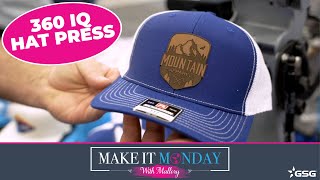 Hotronix 360 IQ Cap Press Tutorial  Make It Monday With Mallory [upl. by Yasmeen]