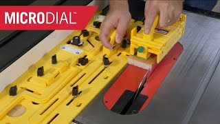 MICRODIAL Tapering Jig by MICROJIG OverEngineered for Precise Taper Cuts [upl. by Rick141]