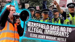 WAKEFIELD STANDS UP enoughisenough wakefield migrantcrisis [upl. by Lachance]