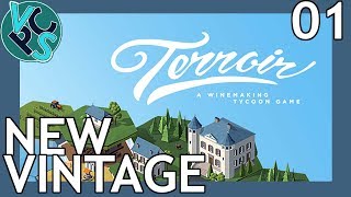 Terroir EP01 New Vintage – Wine Making Tycoon Simulator – Green Hagen [upl. by Peta]