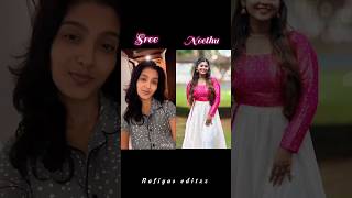 Sree vs neethu transition reel ll PULLOTHI NEETHUMOLL ll love favorite comment shorts [upl. by Vincelette]