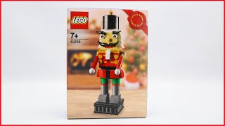 Lego Seasonal 40254 Nutcracker Speed Build Review [upl. by Pol786]