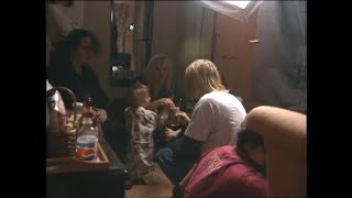 Kurt Cobain Frances Bean Courtney Love Backstage Interview MTV Live amp Loud Dic 13 1993 HD [upl. by Staal838]