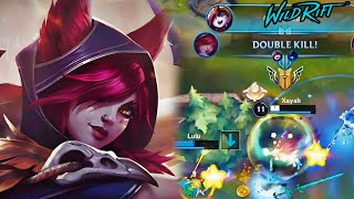 XAYAH DEALS INSANE DAMAGE IN WILD RIFT [upl. by Shara]