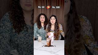 Rs 30 vs Rs 300 Cold Coffee Challenge Cheap vs Expensive Coffee foodchallenge thakursisters [upl. by Samot]