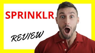 🔥 Sprinklr Review Pros and Cons [upl. by Adriena394]