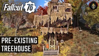 FALLOUT 76  Treehouse Camp [upl. by Arimay686]