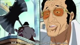 kizaru epic talk on the denden mushi [upl. by Past561]