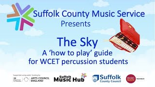 The Sky  Glockenspiel beginner lesson for WCET summer term session 2 [upl. by Nirek]